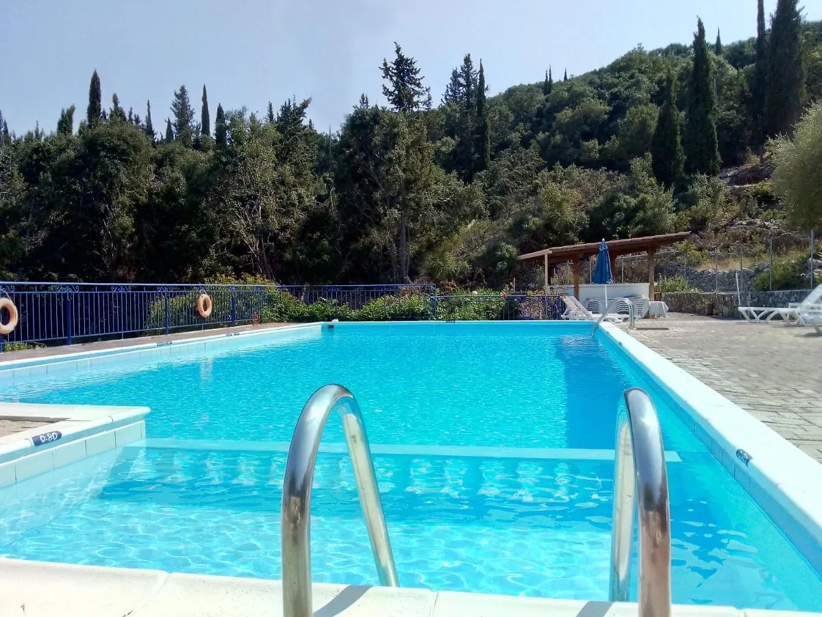 Kaminakia Apartments - Adults Only Policy - Delve Into This Little Oasis Where Peace And Quiet Reign Supreme - Sheltered By An Evergreen Cypress Forest - Offering A Large Swimming Pool Exclusively For Guests' Use And Breathtaking Sea Views From Every Fiskardo
